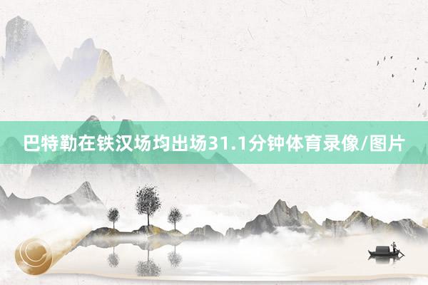 巴特勒在铁汉场均出场31.1分钟体育录像/图片