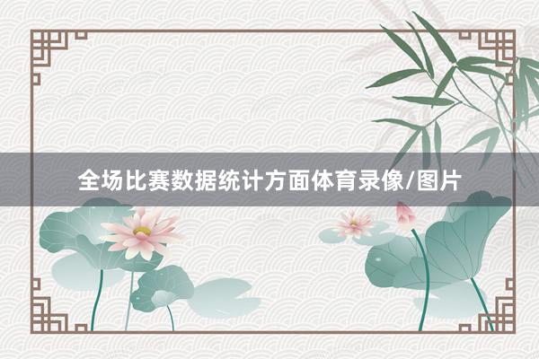 全场比赛数据统计方面体育录像/图片