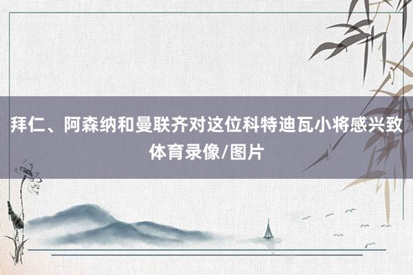 拜仁、阿森纳和曼联齐对这位科特迪瓦小将感兴致体育录像/图片