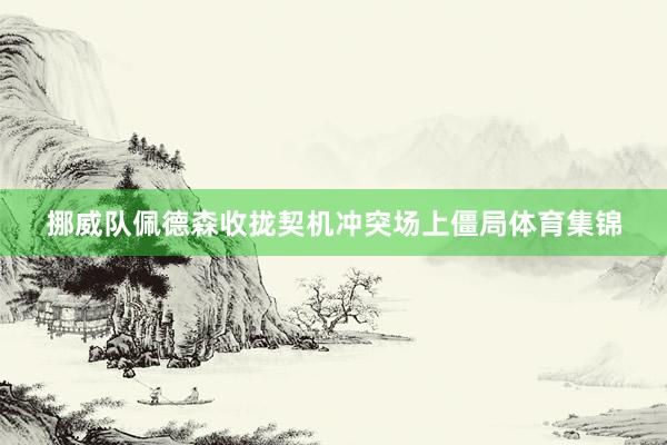 挪威队佩德森收拢契机冲突场上僵局体育集锦